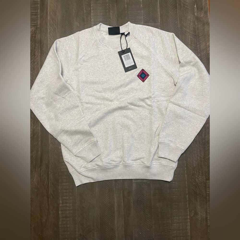 By Parra diamond block logo crew neck sweatshirt